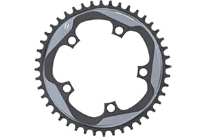 Truvativ Chainring MTB 44T 4 Bolt 104 mm BCD Alloy Blast Black 3 mm CNC, 11.6215.186.000