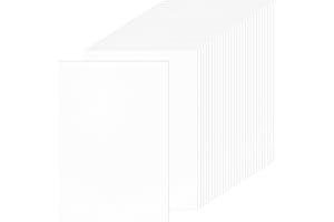 PENPRIS 30 fogli di cartoncino bianco - A4 250 g/m² carta spessa 92 libbre per arti, artigianato, scuola, uso aziendale PAC09WHA430