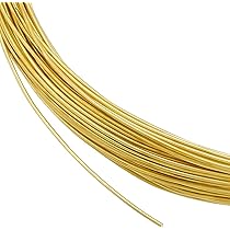 Filo Di Ottone Argentato BENECREAT – 20 Gauge 0,8 Mm – 6 Metri – Ritorto E Inciso Per Creazione Gioielli Fai Da Te