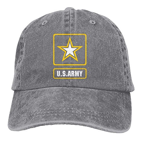 New Shorts Us Army Star Retro Washed Dyed Cotton Adjustable Denim Cowboy Cap