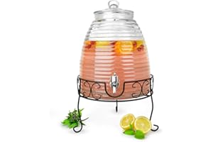 Sendez® Distributeur de boissons XXL 9 l - Distributeur d'eau - Distributeur de jus