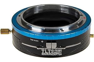 UPC Fotodiox Pro TLT ROKR Tilt/Shift Lens Mount Adapter Compatible with Canon FD and FL Lenses to Fujifilm X-Mount Cameras