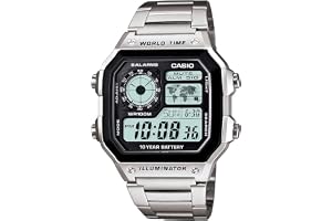 Casio Youth-Digital Black Dial Men's Watch-AE-1200WHD-1AVDF (D099)