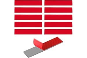 MYSTIQUT 10 Pcs Number Plate Sticky Pads Car Number Plate Adhesive pads Double Sided Sticky Pads Adhesive Mounting Tapes with High Adhesive Strength BSelf Adhesive Stickers For All Vehicles