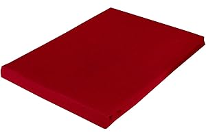 ‎CASA COLORI Bettlaken Betttücher Cretonne 100% Baumwolle ohne Gummizug 150x250 cm