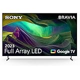 Sony BRAVIA KD55X85L, 55 pulgadas, TV Full Array LED, 4K HDR, Smart Google TV, Funciones ECO, Bravia Core, Marco fino