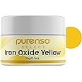 Purenso Select - Iron Oxide Yellow Powder, 15g I For Cosmetic, Polyurethane Resin, Art Clay and Flooring