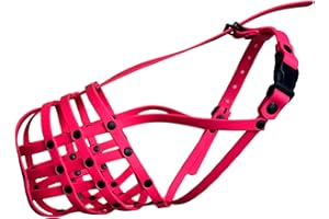 L&J PETS UK Biothane Dog Muzzle | Training & Behaviour | Strong, Waterproof Design | XL American Bully, XL Bully | Handmade, Durable