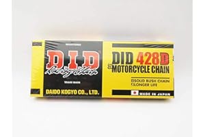 D.I.D DID Kette 428 D Standart schwarz 138 Glieder offen Clipschloss