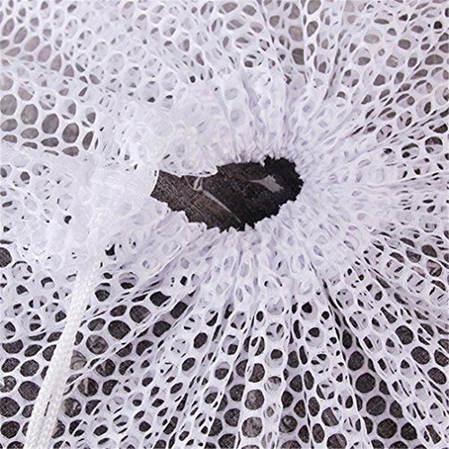 Hengsong Kleider Unterwäsche Socken Mesh Wäschebeutel Wäschesäcke Wäschenetz mit Zugkordel für die Waschmaschine (XL, Coarse mesh) - 2
