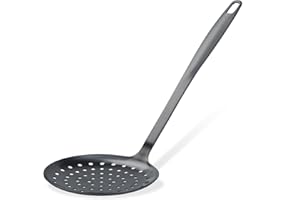 Stanley Rogers Espumadera de acero inoxidable – Espátula con acabado satinado – Accesorios de cocina aptos para lavavajillas