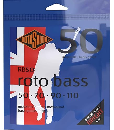 Rotosound Cuerdas para Bajo Eléctrico SWING 66 STAINLESS SETS 4-cuerdas