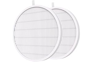 MelodySusie Nail Dust Collector Replacement Filter 2 Pack for SPROF, Reusable Dust Filter for MelosySusie Vacuum Fan Dust Collector Extractor Electric Dust Suction Machine