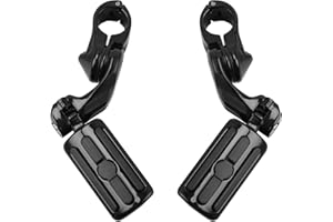 TCMT Piquets d'autoroute pour Harley Softail Sportster Electra Road Glide Road King Street Glide avec protection moteur de 3,2 cm, barre d'autoroute 3,2 cm