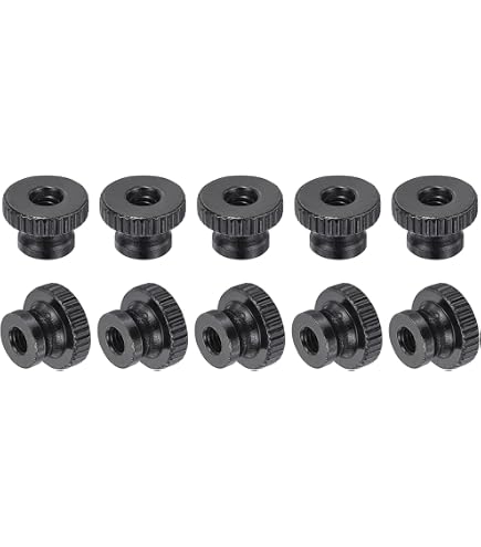 M3 M4 M5 M6 M8 M10 KNURLED THUMB NUTS HAND GRIP KNOBS THIN TYPE STAINLESS STEEL | UK