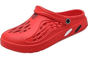 EOWN Clogs Shoes Men Women Summer Beach Sandals Slippers Garden Yard Mules Lightweight Breathable