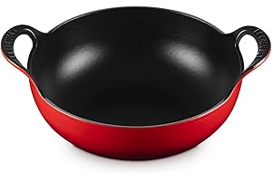 Le Creuset Casseruola Balti in ghisa vetrificata, diameter 24 cm, Ciliegia, 20142240600460