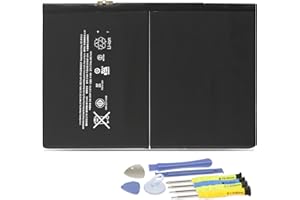 ANTIEE 8827mAh 32.9Wh A1484 - Batería de Repuesto Compatible con iPad 2017, A1822, A1823, iPad 2018, A1893, A1954, iPad Air A1474, A1475, A1476, MD785LL/A MD786LL/A MD787LL/A A MD785