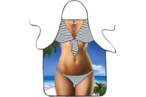 VEMEFUFU Grembiule di Natale, Grembiule Oktoberfest, Divertente Grembiule, sexy divertente bavarese Oktoberfest da donna, costume Dirndl per barbecue, cuoco, cucina, regali, uomini e donne