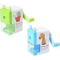 Temperamatite Manuale 2 Pezzi - Viola E Rosso Per Bambini, Scuola E Casa - Foto 7