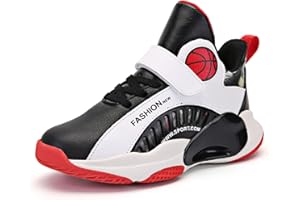 WOWEI Zapatillas de Baloncesto para Niños Moda Calzado de Baloncesto para Niño Zapatillas Aire Libre Deportivas Calzado Deportivo para Correr Ligeras Zapatos de Running