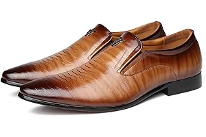Remxi Herren Slipper Business Klassische Schuhe Brogues Formale Schuhe