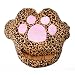 Produktbild TOOGOO(R) 1 x Leopard Katze Auflage USB beheizte Gleitbacke Fusswaermer Laptop --- Zufaellige Farbe