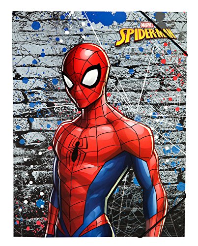 Undercover splo0300 A4 – Carpeta con goma, Marvel Spider-Man