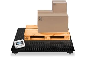 Steinberg Systems - SBS-BW-5T - Bilancia da pavimento - 5000kg - LCD - 150x150 cm