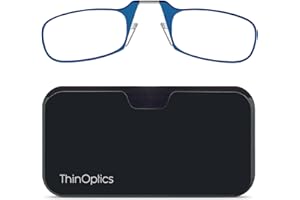 ThinOptics Gafas De Lectura Estuche Compacto Universal - Unisexo Hombres Mujeres - Gafas De Lectura Compactas Y Livianas Con Tecnología Flex-fit