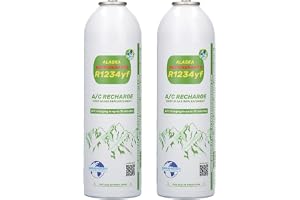 2 x Alaska kylmedel R1234yf reservkylmedel för fordon