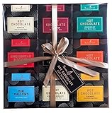 Sélection de cadeaux de saveurs assorties de chocolat chaud