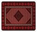 Produktbild Drempad Gaming Mauspads, Burgundy Mouse Pad, Vintage Rug with Ethnic Old Fashioned Cultural Motifs Floral and Geometrical, Standard Size Rectangle Non-Slip Rubber Mousepad, Red Black Tan