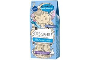 Ravellis Kürbiskerne in dunkler Schokolade mit Fleur de Sel (80 g) - Bio