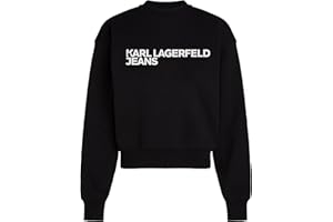 KARL LAGERFELD JEANS, para Mujer, Sudadera Normal con el Logo Essential