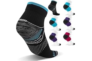 Gcbiger Calcetines de compresión para hombres y mujeres (7 pares) Calcetines de fascitis plantar para aliviar el dolor