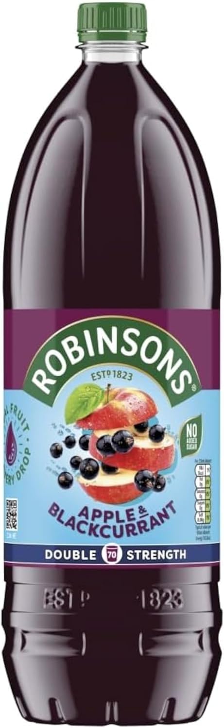 Dossier Complet & Guide Pratique : Robinsons Double Strength Apple Blackcurrant