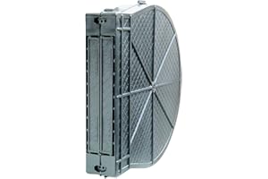 Schellenberg 50900 Mauerkasten für Einlasswickler und elektrische Gurtwickler MAXI, Lochabstand 16,0 cm, Gurtkasten aus PVC