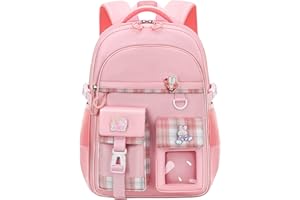 WYCY Sac à Dos pour Filles Mode Réfrigérateur Porte Cartable Grande Capacité Kawaii Sac à Dos Scolaire avec et Sac à Dos Fille étanche