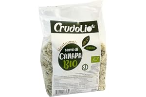 Crudolio, Semi di Canapa BIO, Ideale Per le Insalate, 200 g