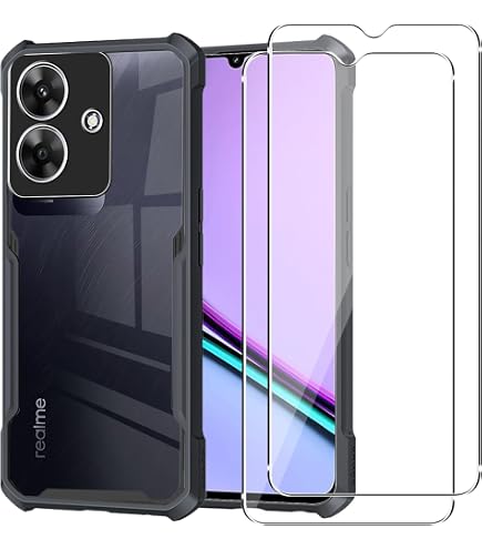Cover per Samsung Galaxy A15 5G /4G con 3 Pezzi Vetro Temperato Protettiva Pellicola, Blu
