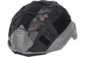 WARMHEARTTING Camuflaje Fundas de Casco para Táctico Fast Casco Accesorios para Casco Airsoft Paintball