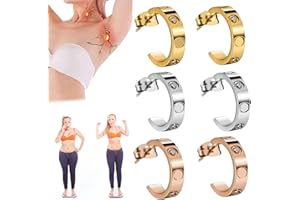 OWSEN Dorina Boucles d'oreilles amincissantes, boucles d'oreilles Dorina Earacupressure Magnetherapy Detoxi Boucles d'oreilles Dorina Ear Acupressure Magnetherapy Detox Boucles d'oreilles Piercing lymphe