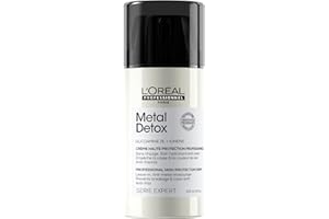 L'ORÉAL PROFESSIONNEL PARIS L'OREAL PROFESSIONNEL - Crème Haute Protection - Cheveux Abîmés & Cassants, Colorés ou Naturels - Sans-Rinçage - Protège des UV et de la Chaleur - Technologie Brevetée - Metal Detox - 100ml