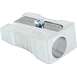 KUM AZ104.01.19-M Bleistiftspitzer 400 1K aus Magnesium, Keilform, 1 Stück, silber