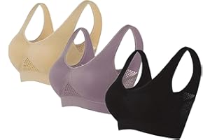 Gyaimxfu Sujetador Deportivo Mujer Alto Impacto con Relleno Comodos Push Up Sujetadores Sport Bra Top sin Costuras Sostén sin Aros Chica Dama Chaleco Yoga Fitness Fiesta Tallas Grandes 2pc/3pc