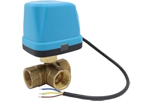 OEMCLIMA vanne 3 voies motorisée 220v electrovanne motorisée 220v vanne a bille 1/2 3/4 1 1-1/4 1-1/2 pouce (DN20 3/4 pouce)