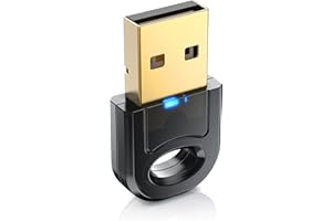 ‎CSL-COMPUTER CSL - Bluetooth 5.0 USB Adapter Nano – BT V5.0 Stick Dongle – für PC Laptop - Bluetooth Empfänger und Sender für Desktop Laptop Drucker Headset Lautsprecher - kompatibel mit Windows 8.1-11
