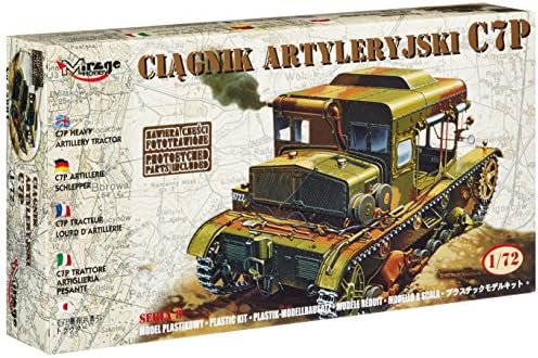 Mirage Hobby72891, C7P Artillery Tractor, 1:72 Scale Plastic Model