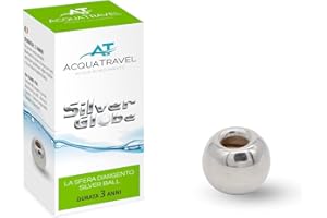 Acquatravel Sfera Argento Silver Globe Antibatterica Serbatoio Camper